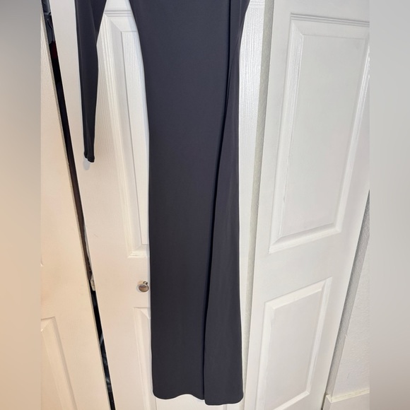 Zara Black Maxi Cut Out One Sleeve Dress - Picture 4 of 6